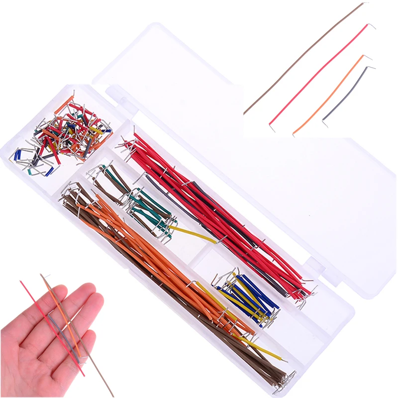 140Pcs/Lot U Shape Shield Solderless Breadboard Jumper Cable Wires Kit for Arduino Best Quality 16.5cmx5.5cmx1.5cm