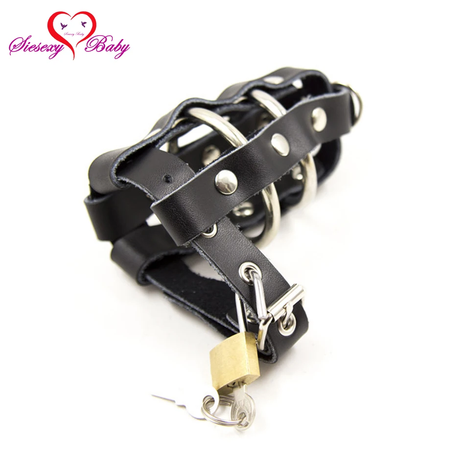 Кольцо на пенис из ПУ кожи для задержки эякуляции|cock ring|penis ringpenis cage |