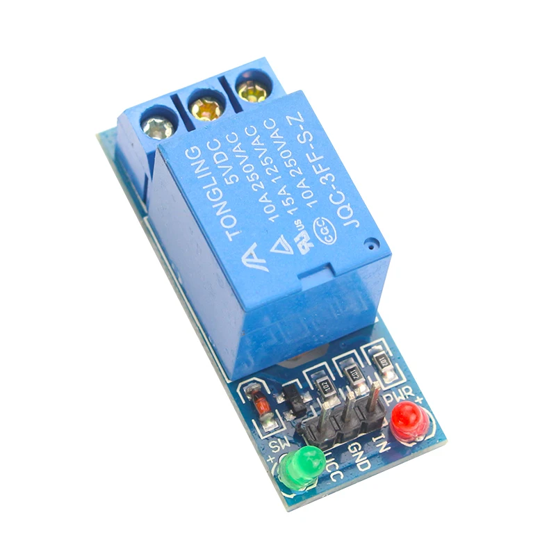 

High quality 1 Channel Relay Module low level 5V relay Development module for SCM Household Appliance Control for DSP ARM
