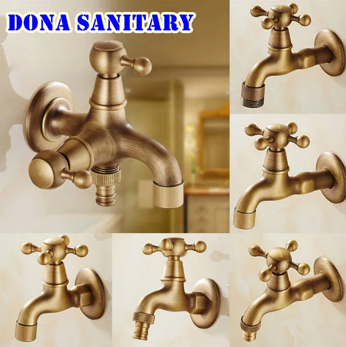Free shipping Hot selling antique washing machine faucet with single