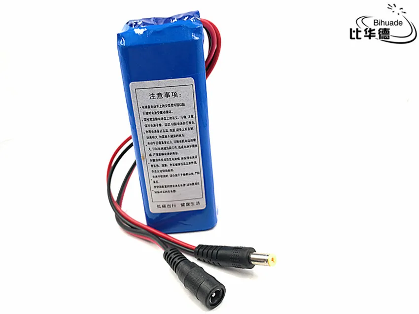 12 V 3000 mah литиевая батарея перезаряжаемая DC Батарея полимерная батарея для монитора мотор светодиодный свет открытый запасная батарея