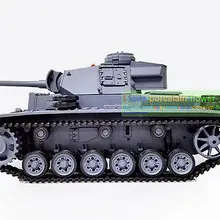 HengLong 1/16 масштаб пластиковая Версия Немецкий III L RC RTR Танк модель 3848 TH00028