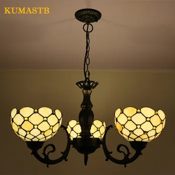 

European Creative Retro 3 Heads Chandeliers Lamp Bedroom Living Room Light Dinning Study Bar Aisle Corridor Hanging Lights