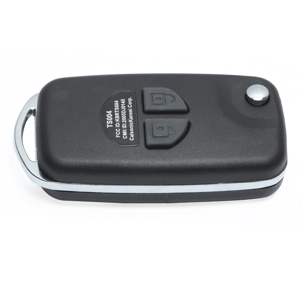 Folding Remote Key Case Shell 2BTN for Suzuki Vitara Swift Ignis SX4 Liana Alto 