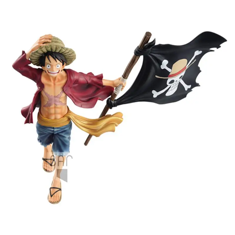 Оригинальная фигурка из ПВХ WSTXBD BANPRESTO One Piece OP журнал Луффи Фигурки игрушки модели