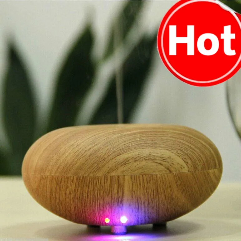 

Free Shipping Home Care Woodgrain Aroma therapy Ultrasonic Air Humidifier Diffuser Ionizer Top Air Humidifier