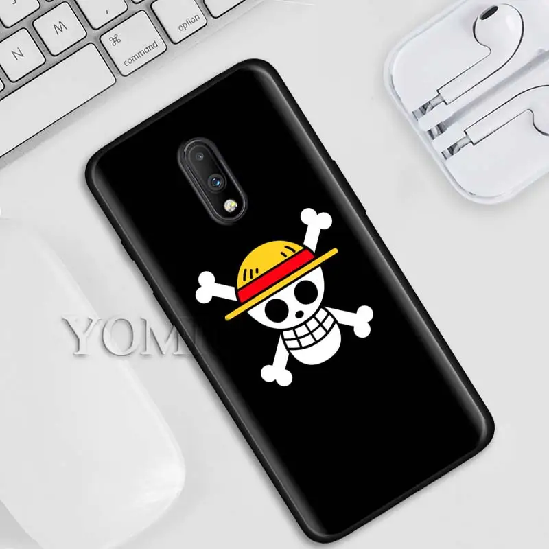 Аниме one piece Зоро Луффи чехол для телефона Oneplus 7 7Pro 6 6T Pro черный силиконовый мягкий