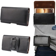 Роскошный чехол из натуральной кожи с поясным зажимом для Кобура чехол для samsung Galaxy M10 M20 M30 A10 A20 A30 A40 A50 A70 A80 A7