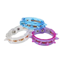 Забавный флэш-браслет флуоресцентные изменения цвета для вечерние светодиодный восемь ламп M09