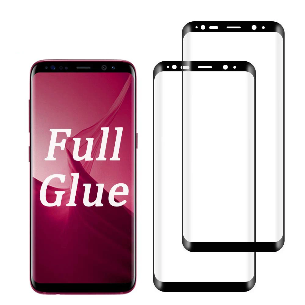 CJY Full Cover 5D Tempered Glass Screen Protector For Samsung Galaxy s7edge S8 S9 Plus for Note 8 note 9 S10 Screen Protector