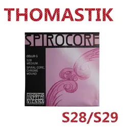 Бесплатная доставка Thomastik Томас spirocore Виолончель Строки G Строка S28