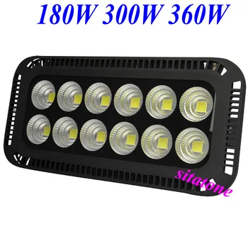 

2 year warranty AC85-265V 12-24V 180W 300W 360W LED flood light PFC>0.9 Bridgelux 45MIL chips