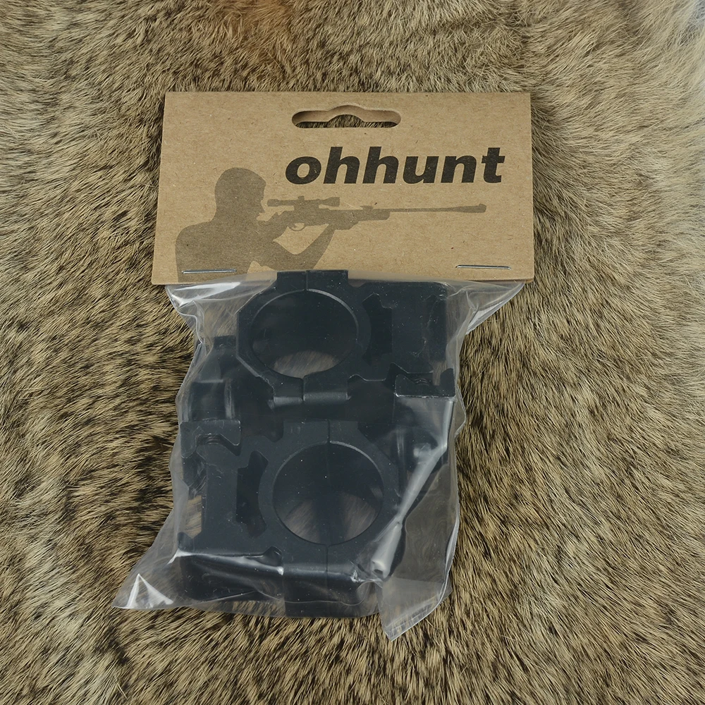 Ohhunt 25 4 мм 2 шт. среднего профиля 20 кольца Picatinny Weaver QD тактический охотничий прицел