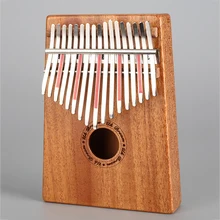 17 Keys Kalimba Mbira Sanza Likembe Thumb Piano Rosewood Instrument Traditional African Music Instruments 17 tone