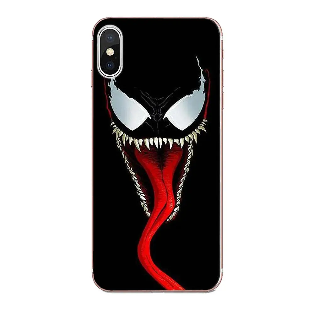 Для Xiaomi Redmi Mi Note 7 8 9 SE Pro Lite Go Play мягкий термополиуретановый ящик для звонков Venom