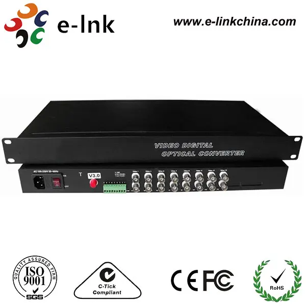 

16Ch CCTV Analog Video Optic Converter
