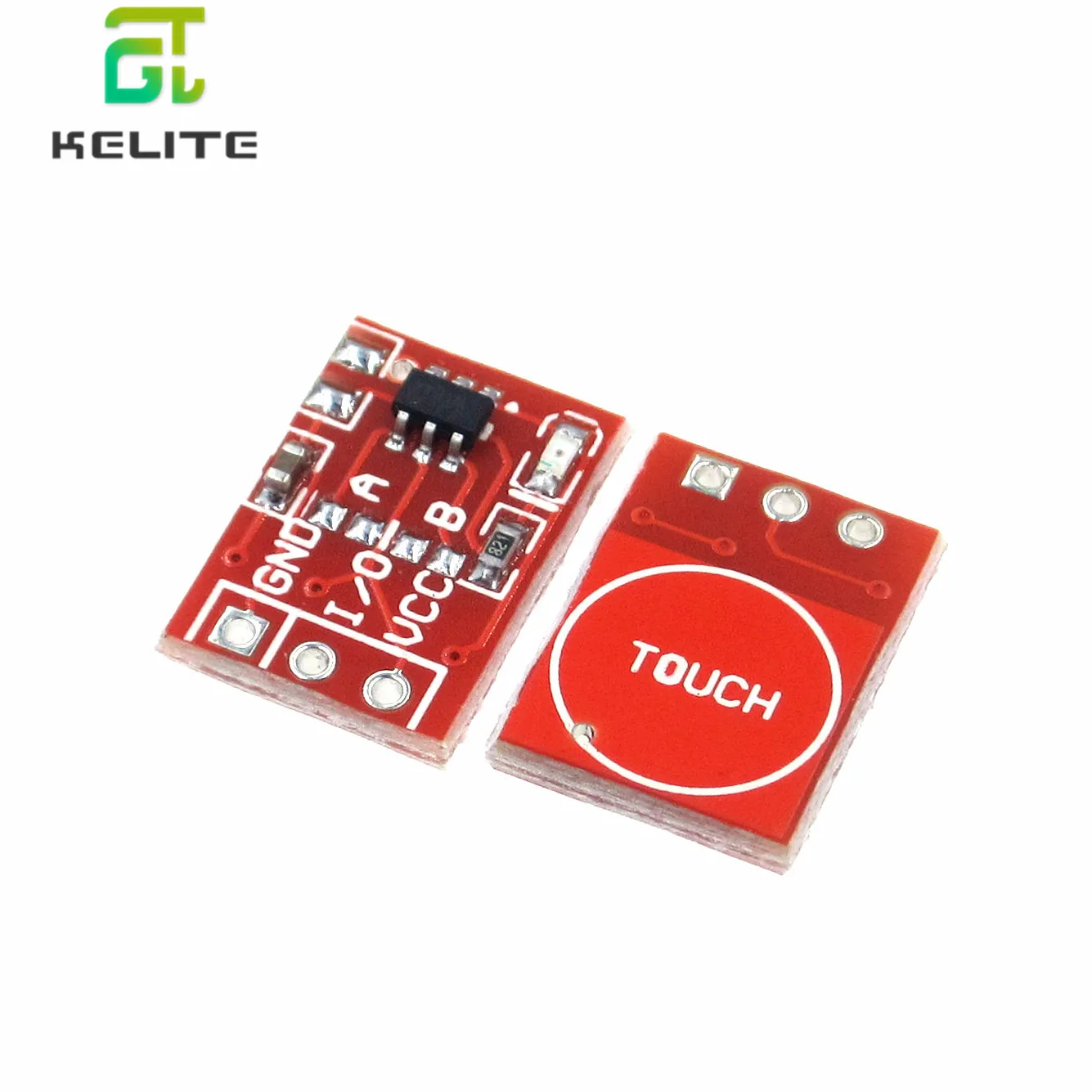 

10PCS/LOT NEW TTP223 Touch button Module Capacitor type Single Channel Self Locking Touch switch sensor