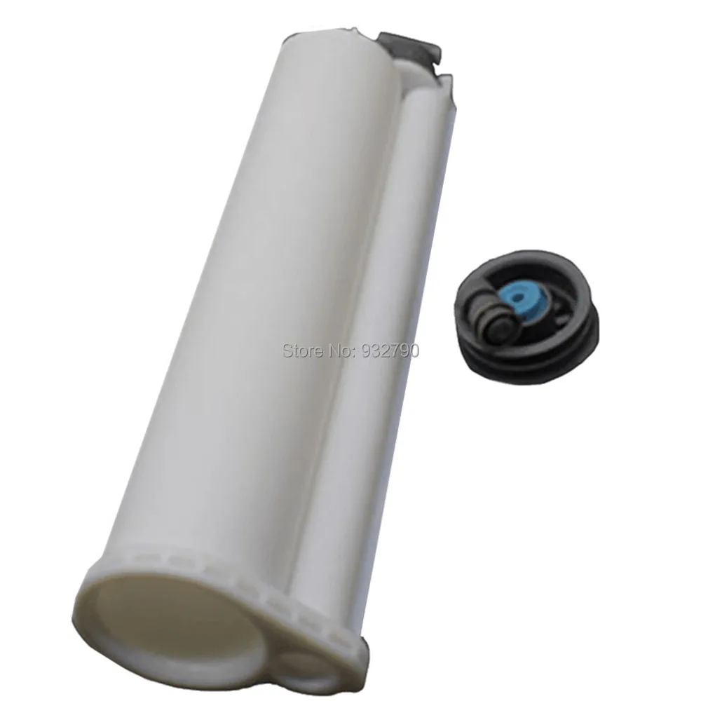 

75ml 10:1 2-part PP Mixer Epoxy Resin Dispenser AB Dual Cartridge AB Epoxy Hand Manual Gun Cartridge Disposable Dual Glue Tube