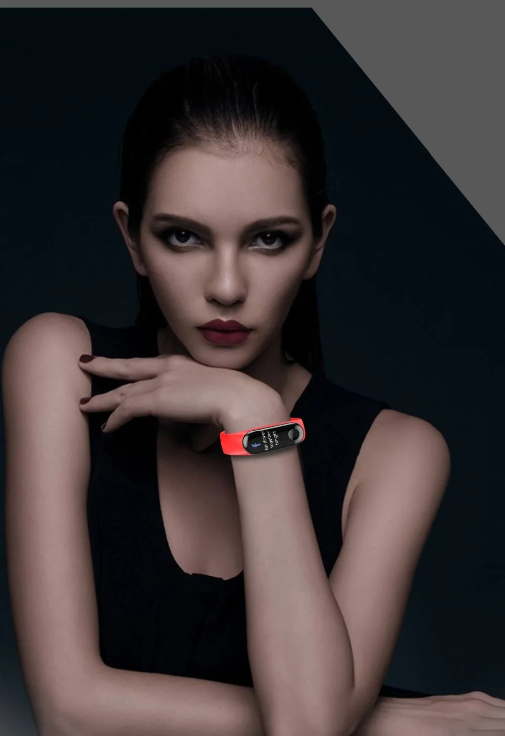 Torntisc W3 Fitness Bracelet Color-screen IP68 Waterproof blood pressure Oxygen Monitor sport Heart Rate Smart band pk mi band 3 (4)
