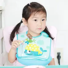 Съемный водонепроницаемый слюнявчик для маленьких мальчиков и девочек, детский нагрудник для кормления