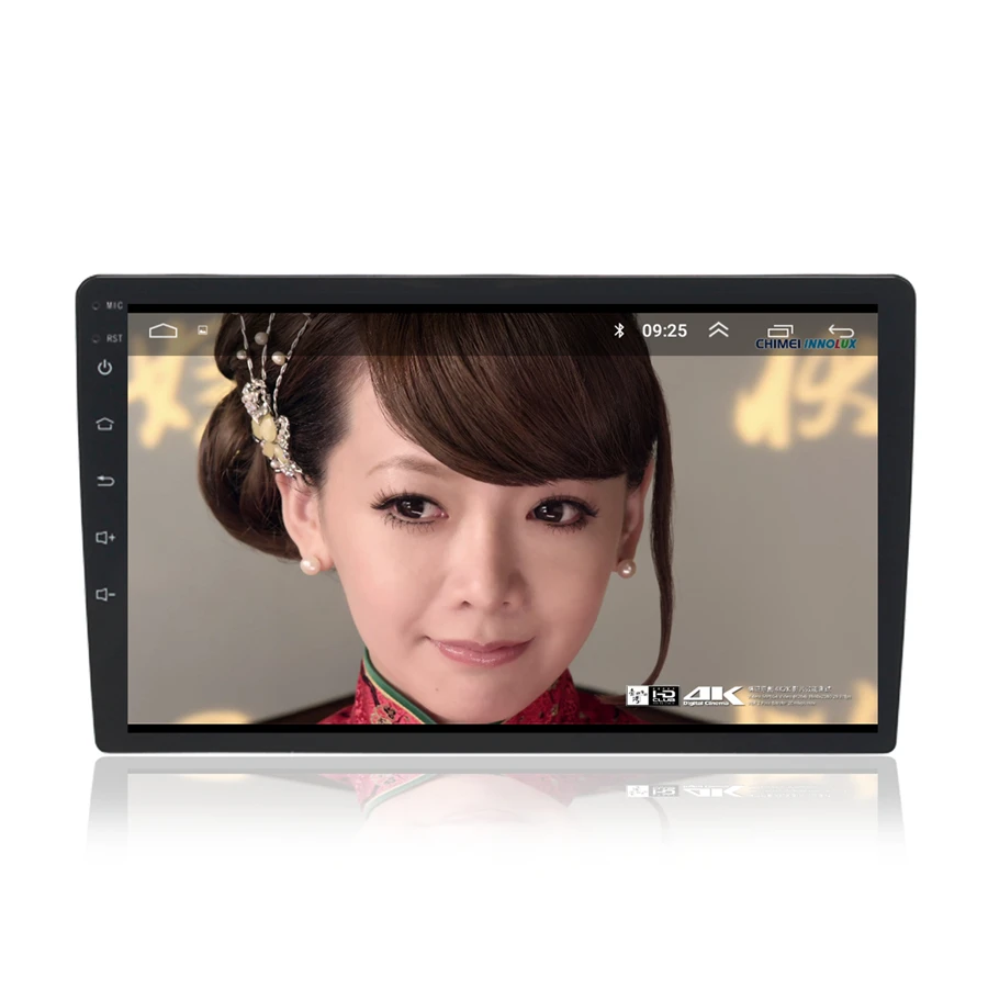 Discount 9" Universal1 Din Android 8.1 Touch Screen Quad-core RAM 2GB ROM 32GB Car Stereo Radio GPS Wifi 3G 4G BT DAB Mirror Link OBD 4