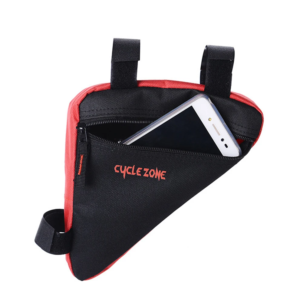 

Cycling Triangle Bicycle Bags Front Tube Frame Bag Mountain Bike Waterproof Pouch Frame Phone Pocket Saddle Bag ciclismo bolso