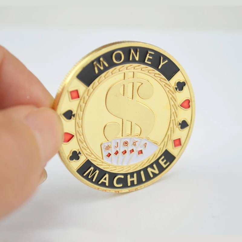 Металлическая сувенирная монета Poker Chip Card Guard Protector Token Coin I'M So Good/Money Machine/Dead Man's