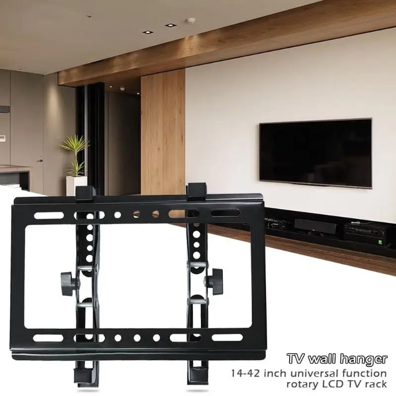 C35 14-42 inch Bracket for TV Rotated LCD TV Wall Mount Bracket Flat Panel TV Frame Holder