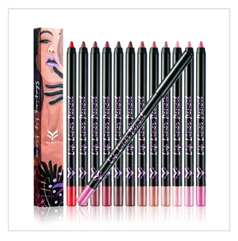 

12 Color High Quality Lip Liner Waterproof Lip Liner Pencil Waterproof Lip Tools Lip Makeup
