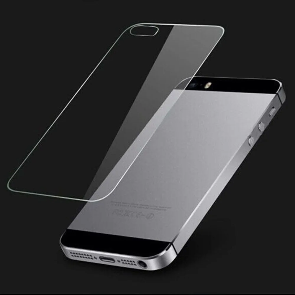 Premium Real Tempered Glass Film Screen Protector Front and Back For iPhone 5 5S On Sale