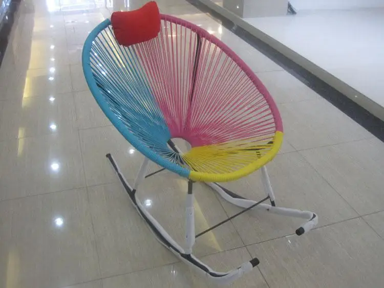 Кресло для отдыха из ротанга и алюминия ротанг пожилых Цвет кресло-качалка легкий творческий балкон отдыха Сиеста садовая мебель кровать из ротанга - Цвет: Style1
