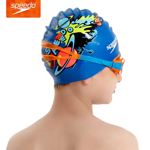 Speedo шапочка для плавания 100% силикагель девочек и мальчиков бассейна|speedo swimming