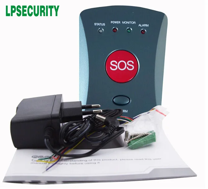 Система аварийной сигнализации GSM для пожилых людей с 4 кнопками SOS|kit kits|system