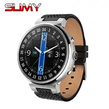 Viscoso I6 Relógio Inteligente Android 5.1 MTK6580 Samrtwatch Apoio Cartão SIM Monitor De Freqüência Cardíaca Esportes Relógio Para IOS Android Phone