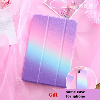 

Rainbow Flip Cover For iPad Pro 9.7 air 10.5 12.9 2020 10.2 Mini 1 2 3 4 5 2019 Tablet Case cover for New iPad 9.7 2017 2018
