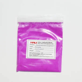 

sell purple fluorescent powder, fluorescence pigment, neon pigment,bright colors, 1lot=200gram HLP-8007 purple, free shipping