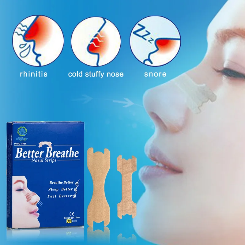 30 Pieces box Health Care Breathe Better Sleep Right Anti Snoring Nasal