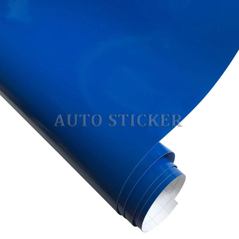 dark blue glossy film