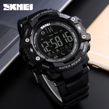 SKMEI WristWatch Bluetooth Smart Watch Waterproof Sport Pedometer Camera font b Smartwatch b font For Apple
