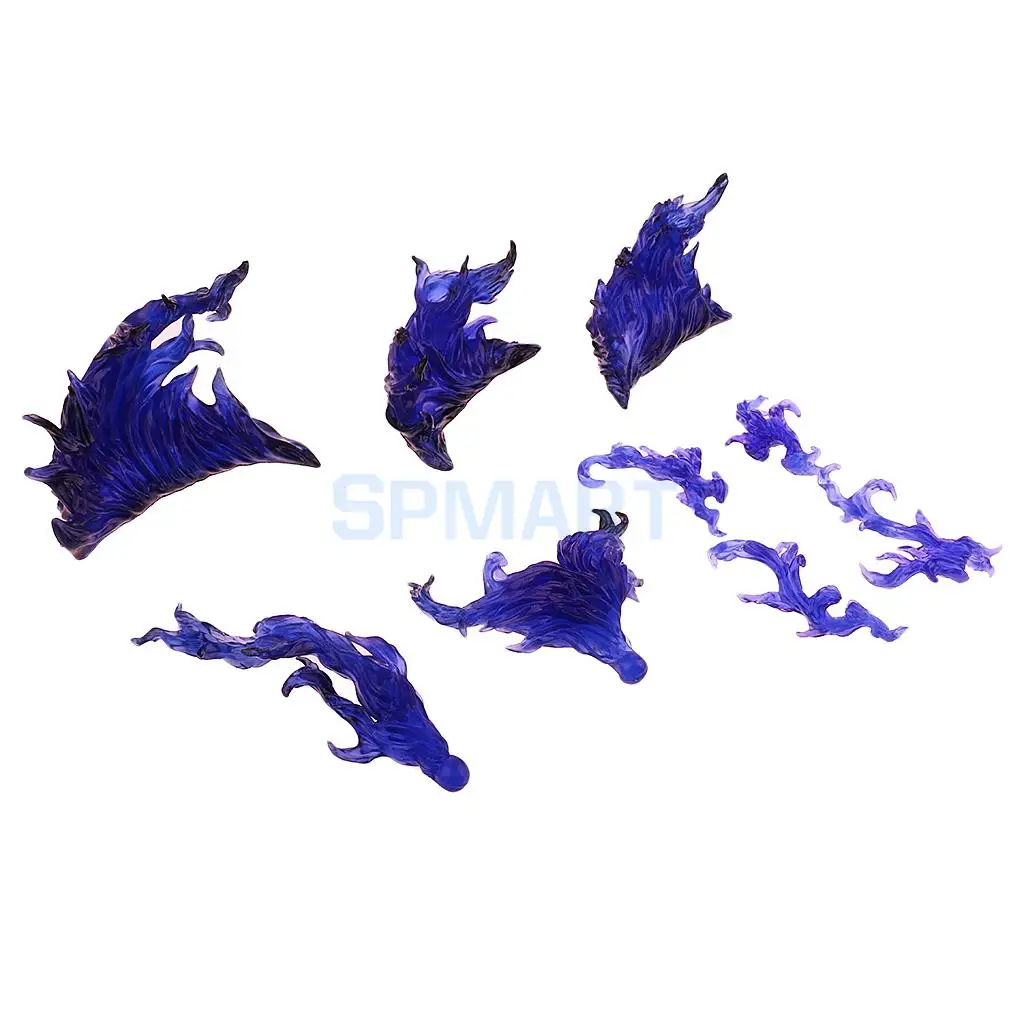 DIY Burning Flame Effect Action Figure Display Stand Support Holder for Gundam Bandai Saint Seiya