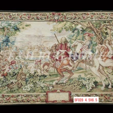 4,5 'x6. 5' шерстяной Aubusson декоративный домашний, мебельно-декоративная ткань ковер Обюссон ручной работы фрукты дизайн Гобелен