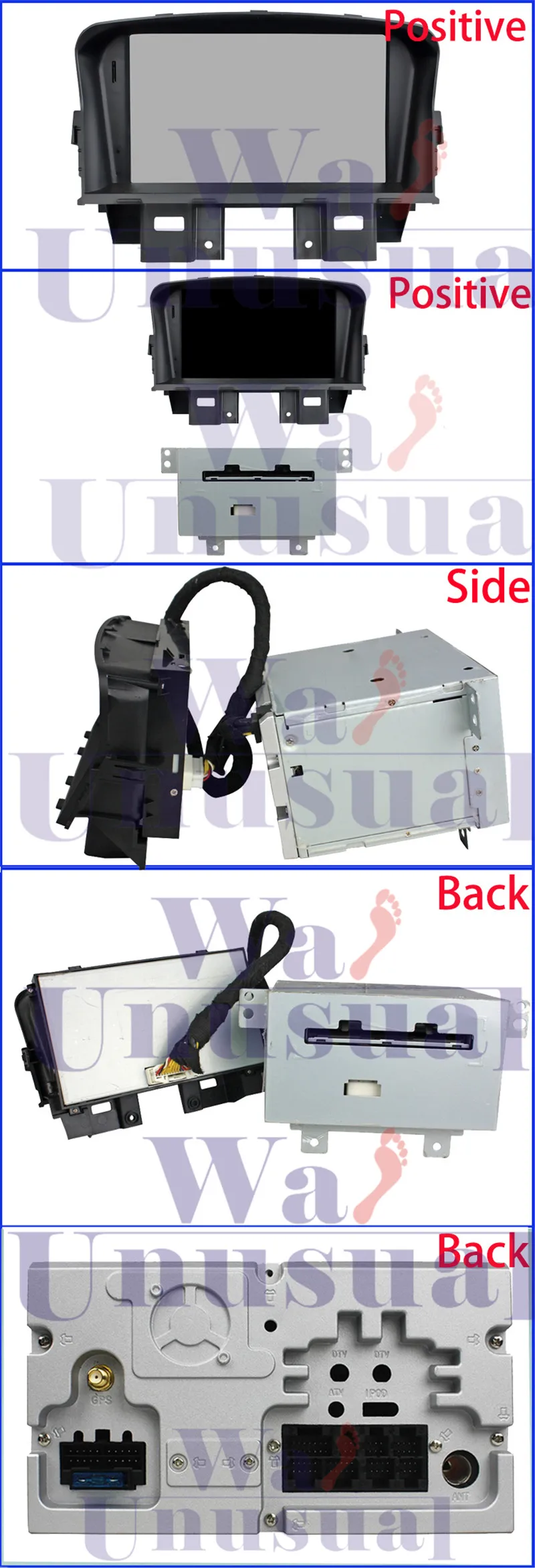 roof mount car dvd player For Chevrolet Cruze 2011