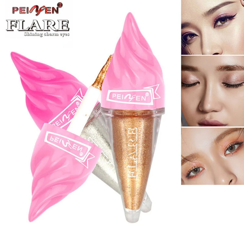 

The hot liquid glitter eyeshadow of 2019 waterproof lovely ice cream eyeshadow highlights makeup P5005