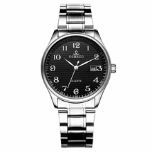 Новые часы мужские роскошные Брендовые мужские спортивные часы водонепроницаемые полностью из нержавеющей стали кварцевые мужские часы пара Relogio Masculino