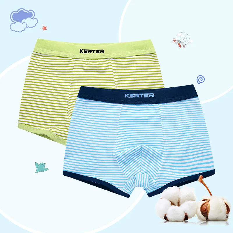 Buy 2Pcs Boys Underwear 100 Cotton Boxers Boys