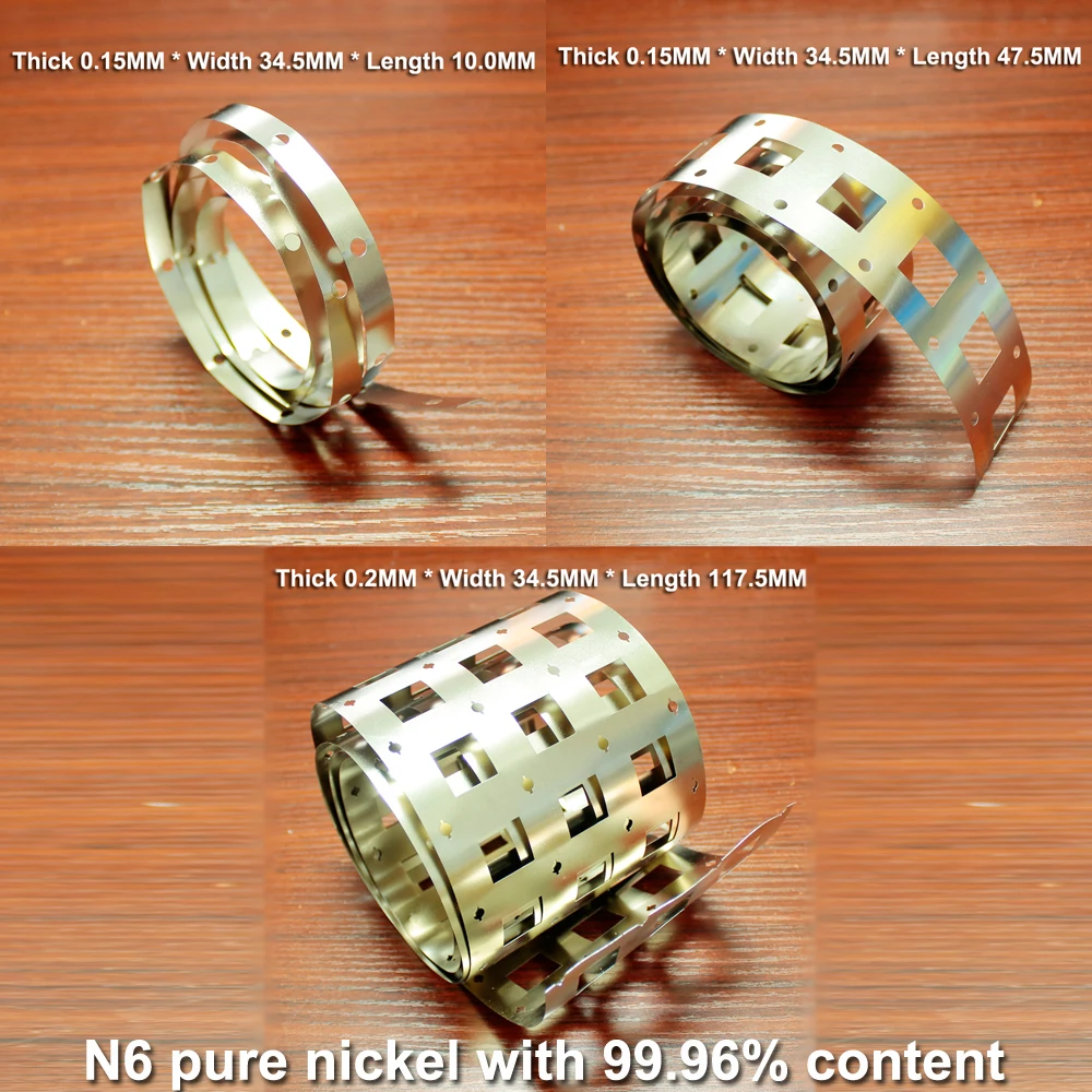 

1kg 32650 Power Lithium Battery Assembly High Current 99.96% Pure Nickel Belt Connection Spot Welding N6