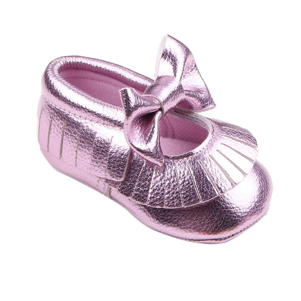 Детская обувь с металлическими вставками Цвет бантом детская обувь с бантами повседневные туфли для детей младшего возраста Chaussure Enfant