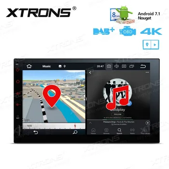 

7" Android 7.1 Nougat car GPS radio stereo Multimedia fits 1din and 2 Din One din Double din 32GB ROM 2GB DDR3 RAM OCTA Core