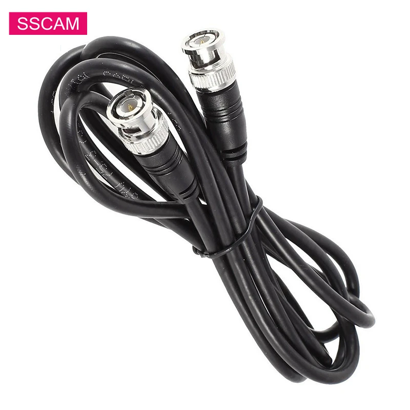 

5Pieces 1M BNC Extension Cable BNC Male to Male AHD CCTV Video Camera Signal Connector Cable for AHD/TVI/CVI/Analog Cams