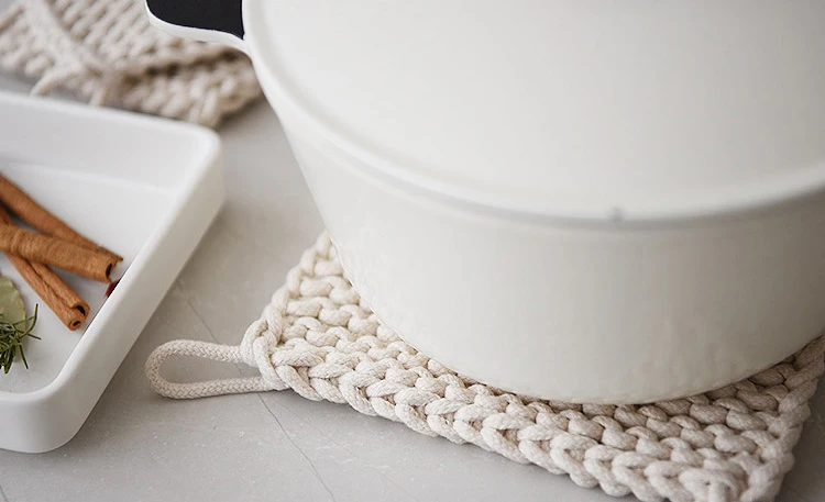 Woven-Pot-Holder-Cotton-Coaster-Heat-Resistant-Cup-Mug-Mat-Coffee-Tea-Hot-Drink-Posavasos-Placemat-Table-Decoration-Accessories